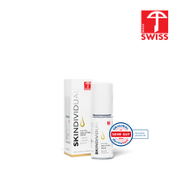 SKINDIVIDUAL Hyaluron Augengel Roll On mit Verpackung, Swiss Made und Dermatest-Siegel „sehr gut“