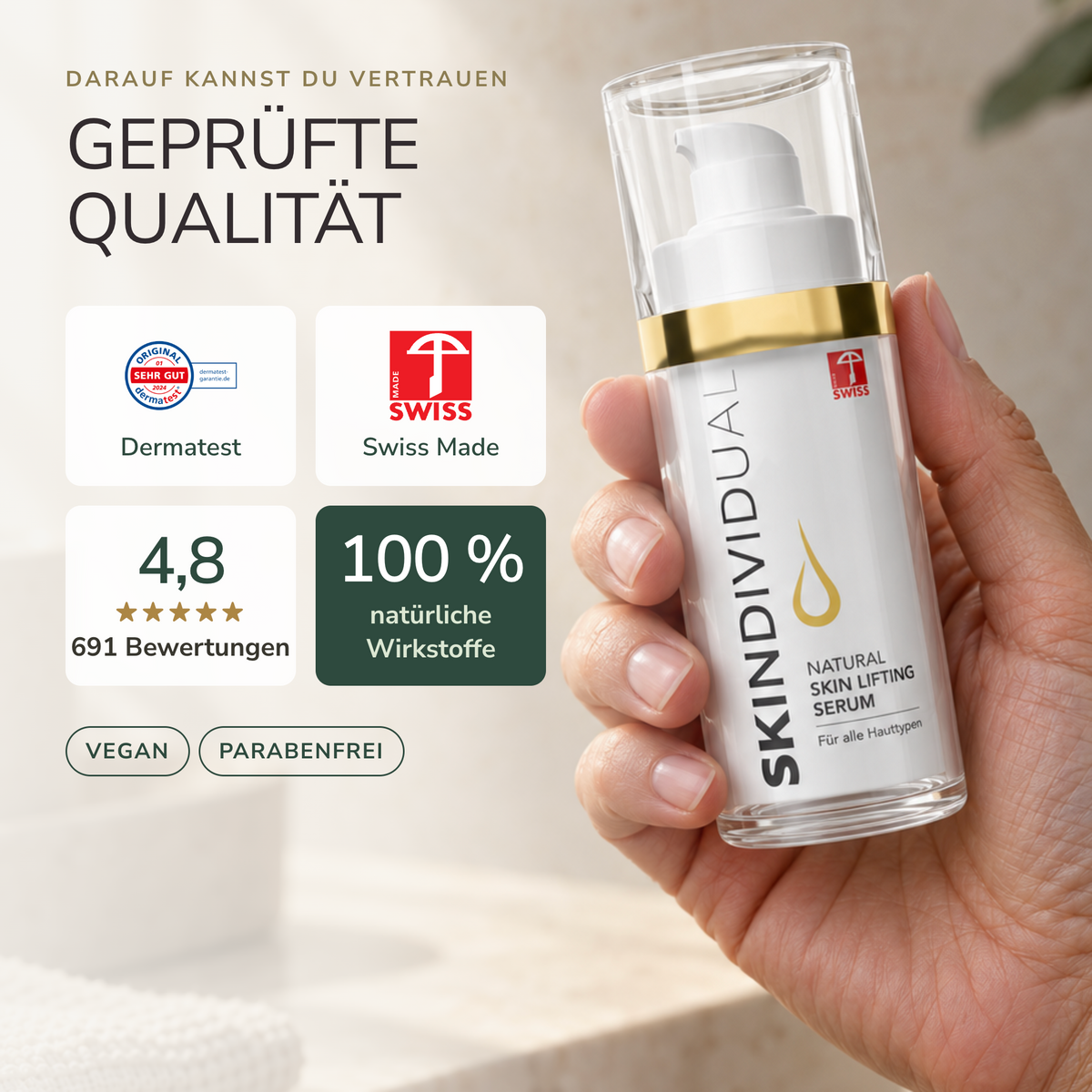 Natural Skin Lifting Serum | 30 ml