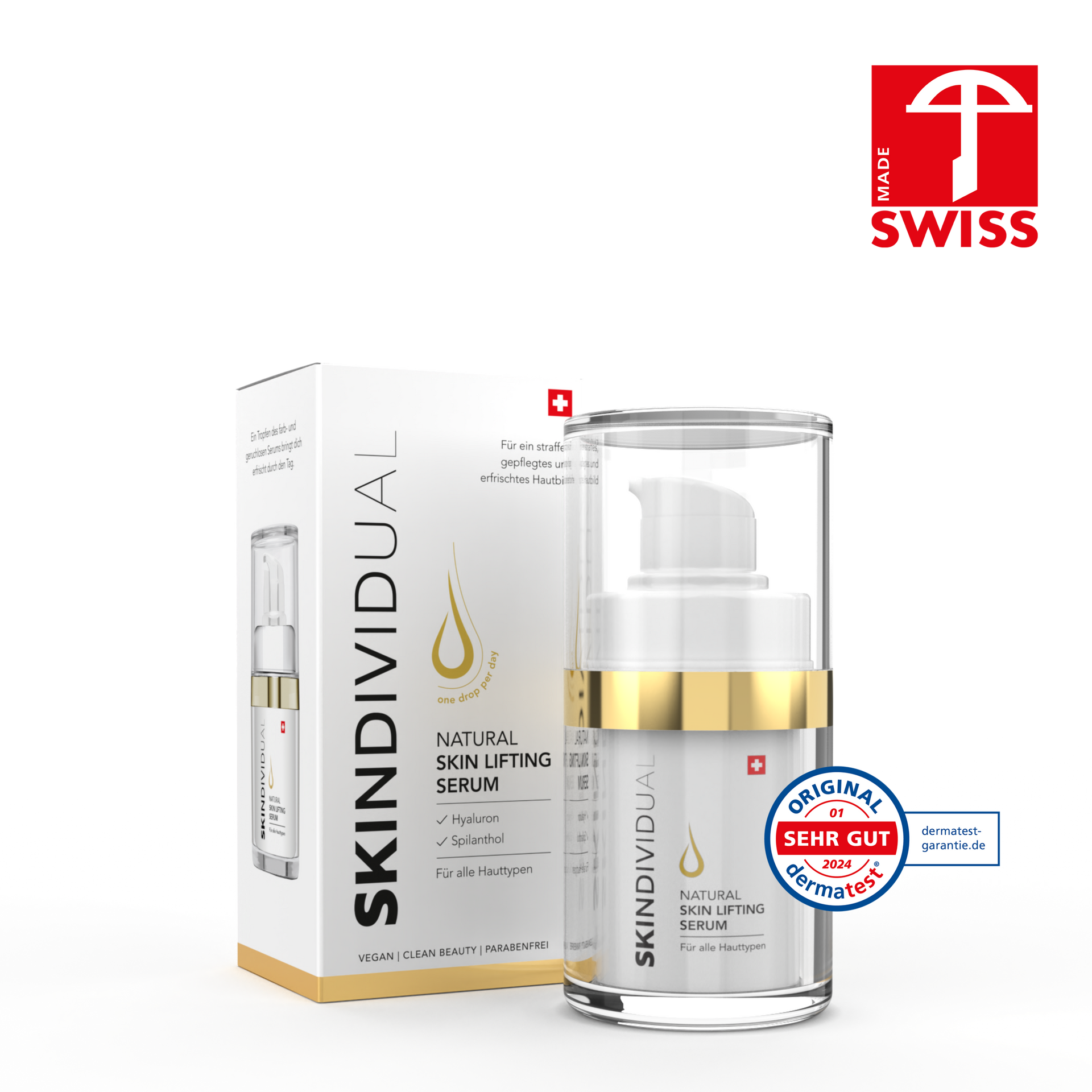 Natural Skin Lifting Serum | 15 ml landing page variant 1